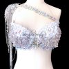 SambaCouture WBFF Competition Luxury rhinestone theme wear shoulder accessory